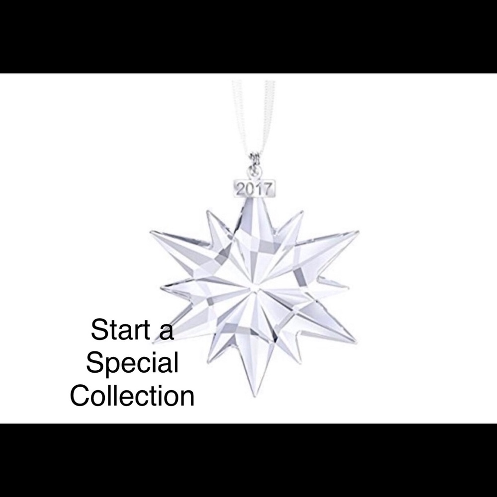 2017 Swarovski Snowflake Ornament